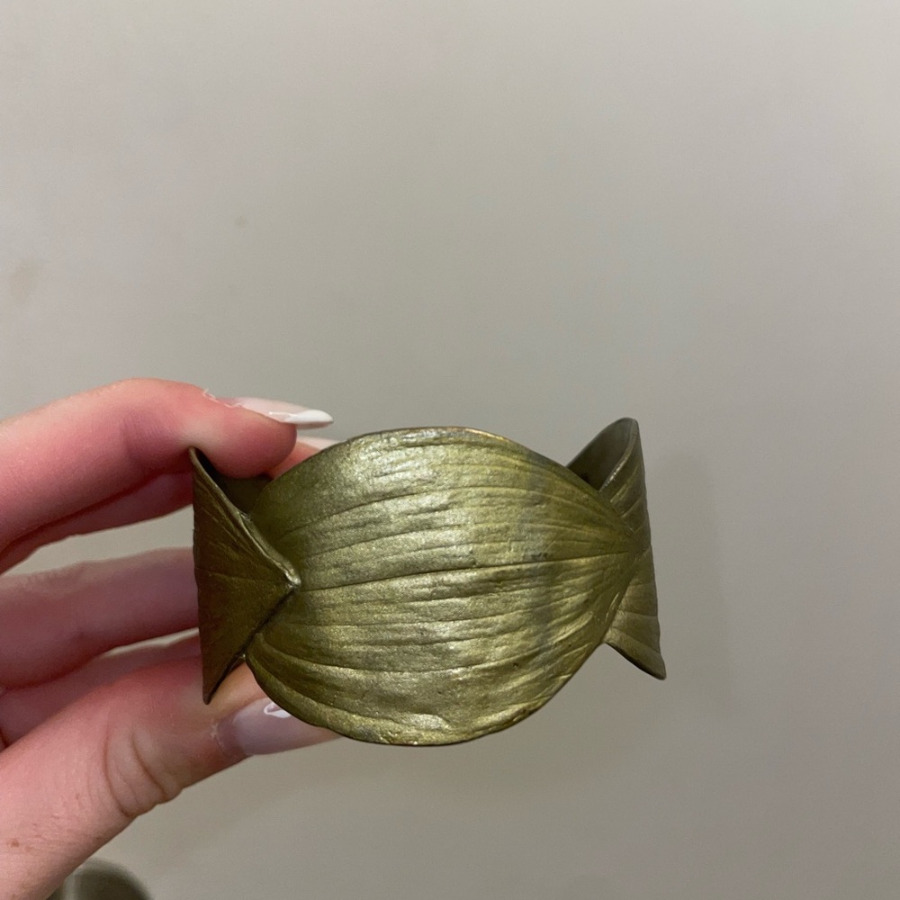 Michael Michaud retired leaf cuff bracelet